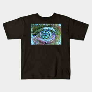 My Left Dreaming Eye Kids T-Shirt